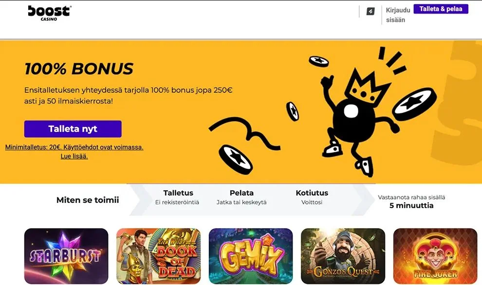 Boost Casino Suomi Review 2025 ⭐️ ...